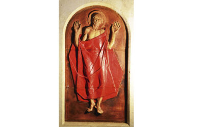 El Cristo resucitado del altar de la iglesia de Santa Maria dels Àngels, del Papiolet (1992)