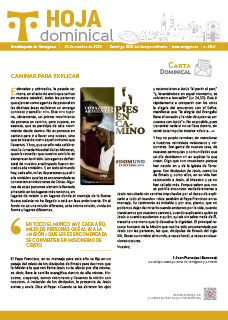 Hoja dominical n. 3841 del 22-10-2023