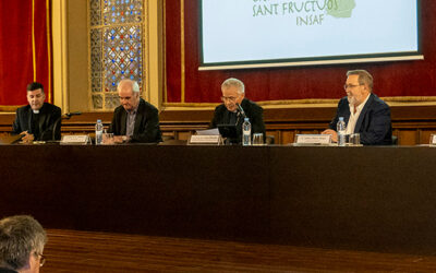 El Dr. Joan Miquel Bravo ofereix la lliçó sobre creativitat i sinodalitat en l’acte inaugural del curs 2023-2024 de l’INSAF