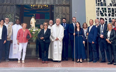 La Parròquia de Sant Bernat Calvó de Reus beneeix la imatge del seu titular recentment restaurada