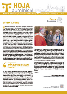 Hoja dominical n.3845 del 19-11-23