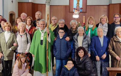 L’arquebisbe Joan es reuneix amb l’equip directiu de l’Escola Vedruna i amb l’alcalde de Santa Coloma de Queralt en la visita pastoral
