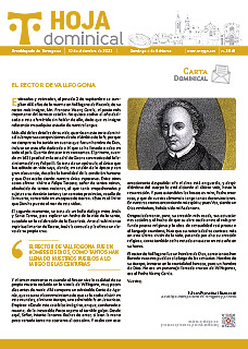 Hoja dominical n. 3848 del 10-12-2023