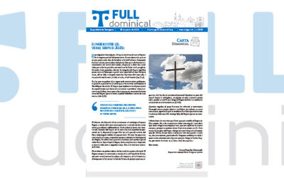 Una representació de la presentació de Jesús al Temple, al ‘Full Dominical’ del 28 de gener