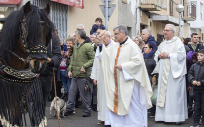 Pobles i ciutats d’arreu de l’arxidiòcesi celebren la festa de sant Antoni abat amb la benedicció d’animals