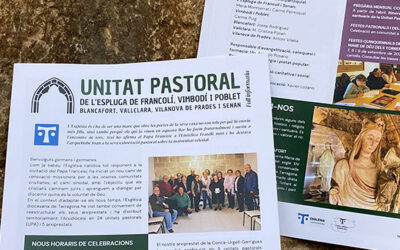 La Unitat pastoral de l’Espluga de Francolí presenta nou logotip i Full informatiu