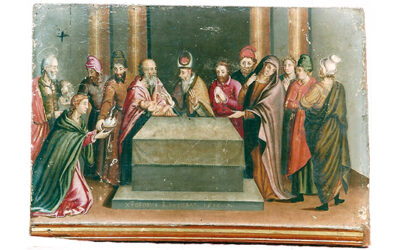 La presentación de Jesús en el Templo, de Cristòfor Hortoneda (s. XVII)