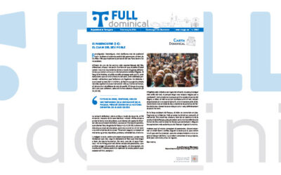 Entrevistem Jaume Piñol, president de l’Agrupació d’Associacions de Setmana Santa de Reus, al ‘Full Dominical’ del 3 de març