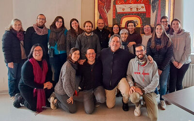 Una vintena d’animadors de joves participen en el recés quaresmal de la Delegació diocesana per a la joventut