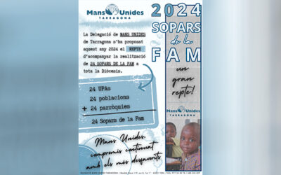 Mans Unides supera l’equador de la campanya «24 Sopars de la Fam, un gran repte»