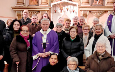 L’arquebisbe Joan visita les comunitats de Rodonyà i Masllorenç en la visita pastoral a l’UPA del Mig Gaià