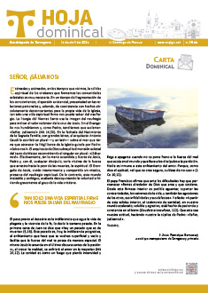 Hoja dominical n. 3688 del 14-04-2024