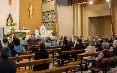 L’església del Col·legi Vedruna Sagrat Cor de Tarragona acull l’eucaristia diocesana per les vocacions