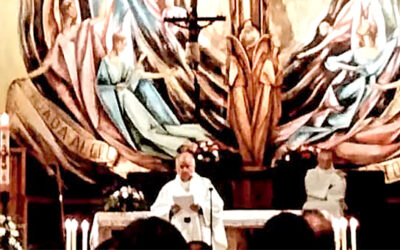 L’arquebisbe Joan presideix la vetlla pasqual de l’UPA del Mig Gaià en el marc de la visita pastoral
