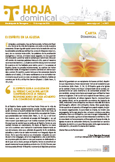 Hoja dominical n. 3871 del 19-05-2024