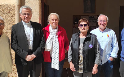 L’arquebisbe Joan visita la Càritas Parroquial de les Borges del Camp en el primer dia de la visita pastoral a aquesta UPA