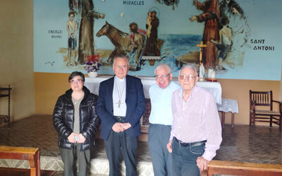 L’arquebisbe Joan visita l’ermita de Sant Antoni i la urbanització Portugal d’Alforja