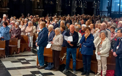 Més de 700 persones participen en la Trobada interdiocesana de Vida Creixent a Montserrat