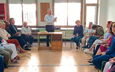 L’arquebisbe Joan es troba amb els grups de Bíblia de l’UPA de Calafell-Cunit-Sant Joan de Déu