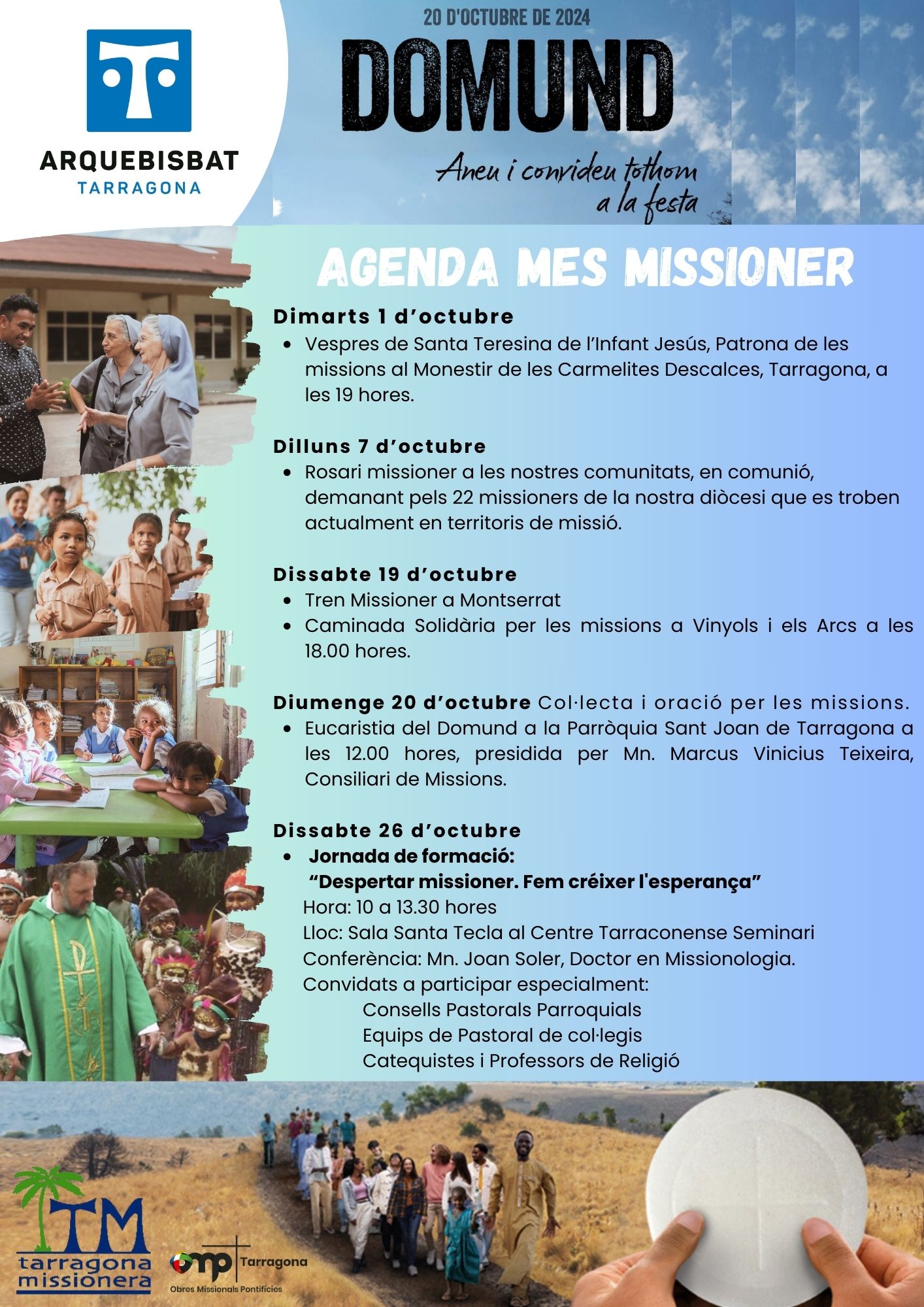 Agenda Mes Missioner