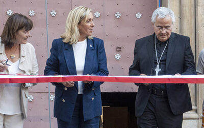 Inaugurada la restauració del campanar de la Parròquia de Sant Joan de Valls