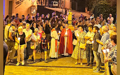 Falset inicia les festes del 250è aniversari de l’arribada de les relíquies de santa Càndia amb l’entrada de la imatge a la vila