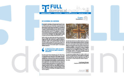Mn. Josep Bofarull ens parla de la importància de la lectura, al ‘Full Dominical’ del 6 d’octubre