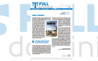 Entrevistem la Gna. Rosario Galofré, c.t.s.j., al ‘Full Dominical’ del 20 d’octubre