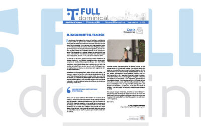 Entrevistem M. Montserrat Esporrín, delegada diocesana per a la pastoral social, al ‘Full Dominical’ del 27 d’octubre