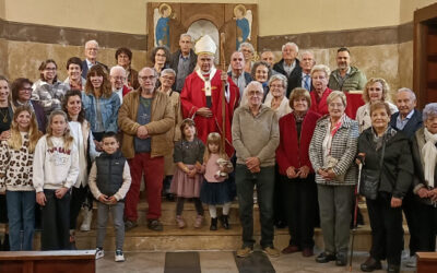 La Parròquia de Santa Úrsula del Milà rep la visita pastoral de l’arquebisbe Joan Planellas