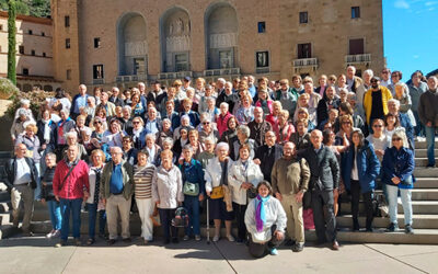 270 feligresos de l’arxiprestat de l’Alt Camp participen en la romeria anual a Montserrat