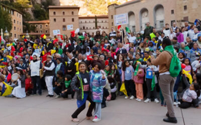 Més de 500 persones de les diòcesis amb seu a Catalunya participen en la segona Trobada del Tren Missioner a Montserrat