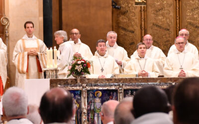 La trobada del clergat de la Conferència Episcopal Tarraconense aplega més de cinc-cents preveres i diaques a Montserrat