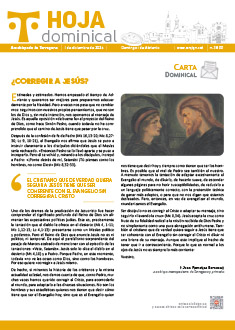 Hoja dominical n. 3899 del 1-12-24