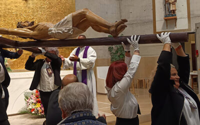 Es restaura la imatge del Crist crucificat de la Parròquia de Santa Maria Assumpta de Bonavista