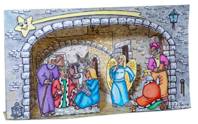 El Museu Bíblic celebra Nadal amb el pessebre retallable i un pessebre monumental