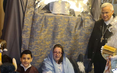 L’Arquebisbe Joan inaugura el temps de Nadal a la Parròquia de Bonavista