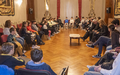 Els delegats de Pastoral de l’escola Sant Pau visiten l’arquebisbat