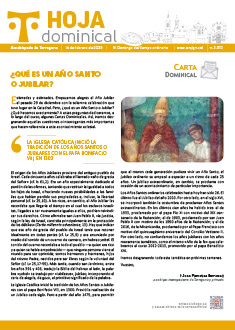 Hoja dominical n. 3910 del 16-02-2025