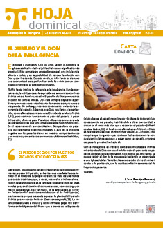 Hoja dominical n. 3911 del 23-05-2025