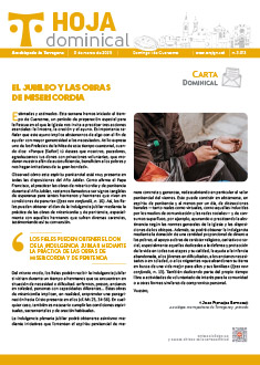 Hoja dominical n. 3913 del 09-03-2025