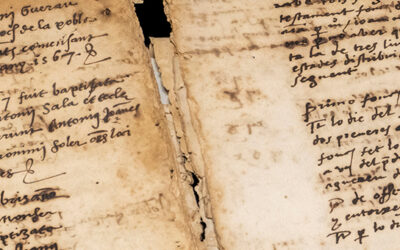 Recuperat el primer llibre sacramental de la Parròquia de la Pobla de Montornès, datat al s. XVI