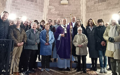 L’arquebisbe Joan visita la Parròquia de Santa Maria la Major de Prades