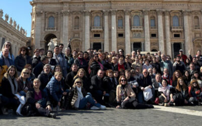 Un grup de 170 docents de Religió catalans pelegrinen a Roma en el marc del Jubileu
