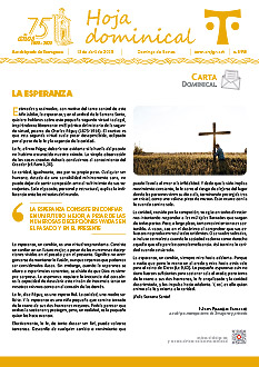 Hoja dominical n. 3918 del 13-04-2025