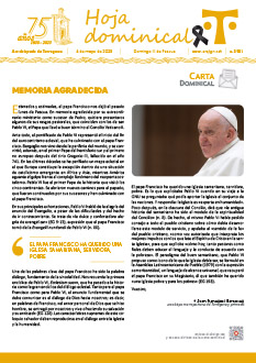 Hoja Dominical n. 3921 del 04-05-2025