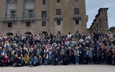 Més de mig miler de feligresos de l’arxiprestat de la Conca-Urgell-Garrigues pelegrinen a Montserrat