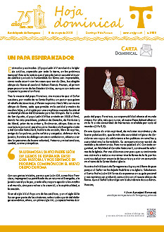 Hoja dominical n. 3923 del 18-05-2025