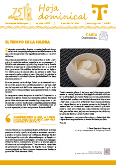 Hoja dominical n. 3925 del 01-06-2025