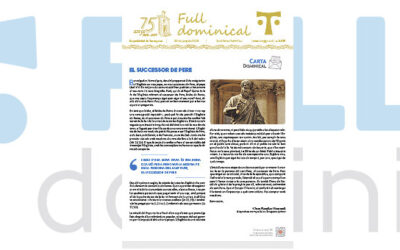 Entrevistem Mn. Lluís Simón, missioner de la misericòrdia, al ‘Full Dominical’ del 29 de juny